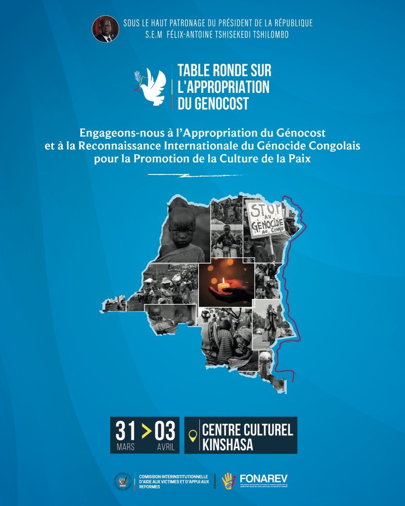 RDC: Les Filles et Fils du Congo Unis pour la Reconnaissance du Génocide Congolais: Un Pas Vers la Justice et la Paix