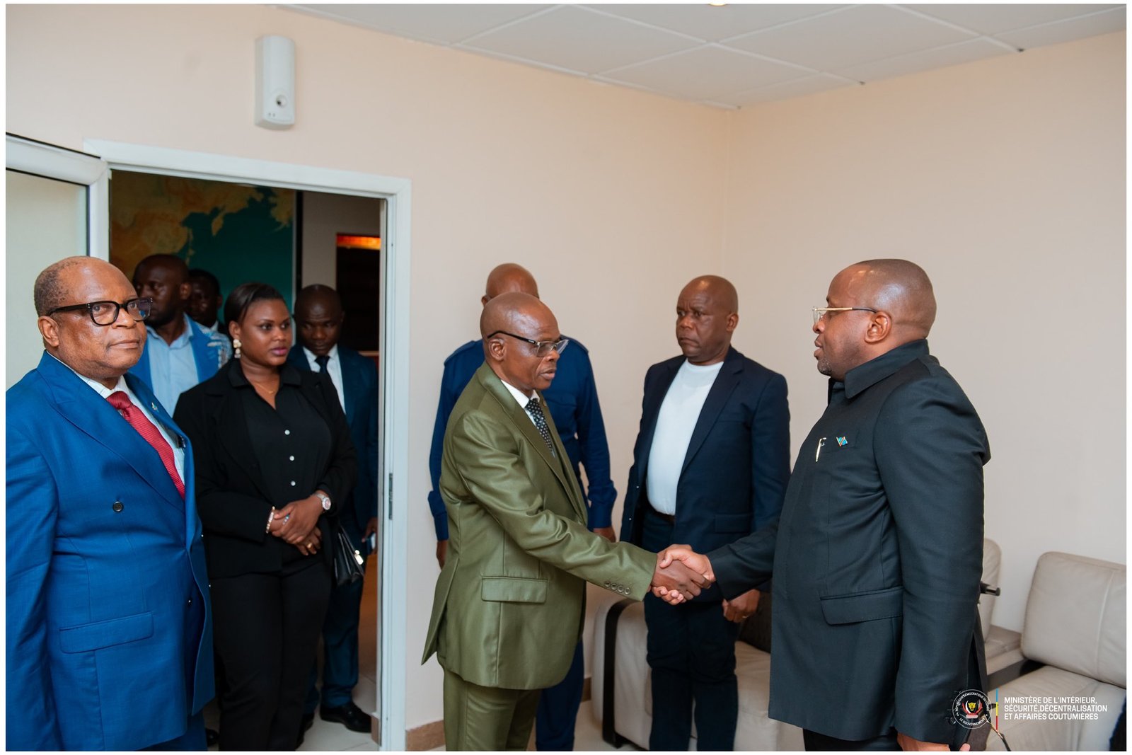 Le VPM de l’intérieur  de la RD Congo, SHABANI LUKOO en mission officielle à Libreville pour la XXVIᵉ session ordinaire de la CEEAC