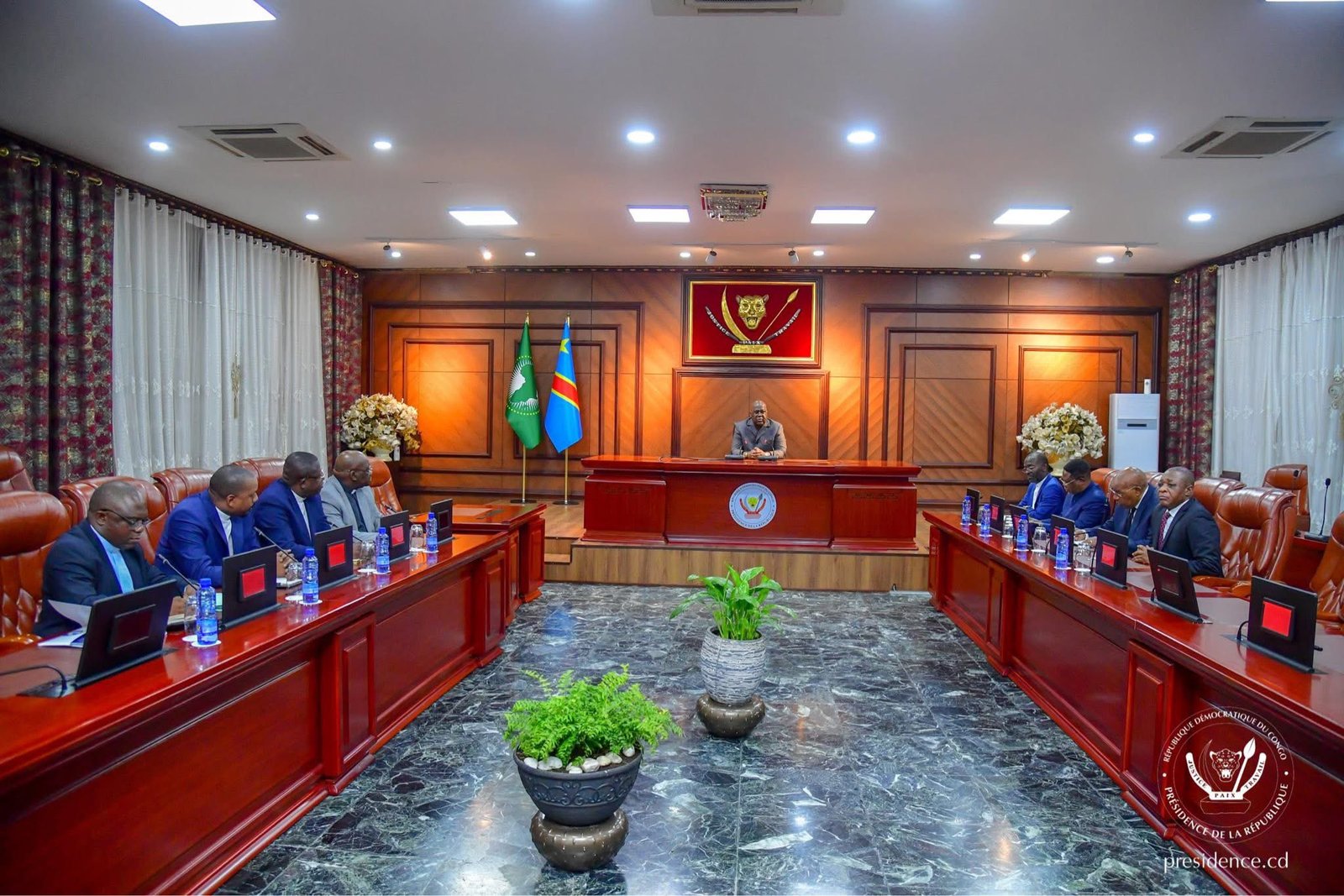 Les responsables religieux congolais rencontrent le président Tshisekedi pour discuter de la crise à l’est du pays