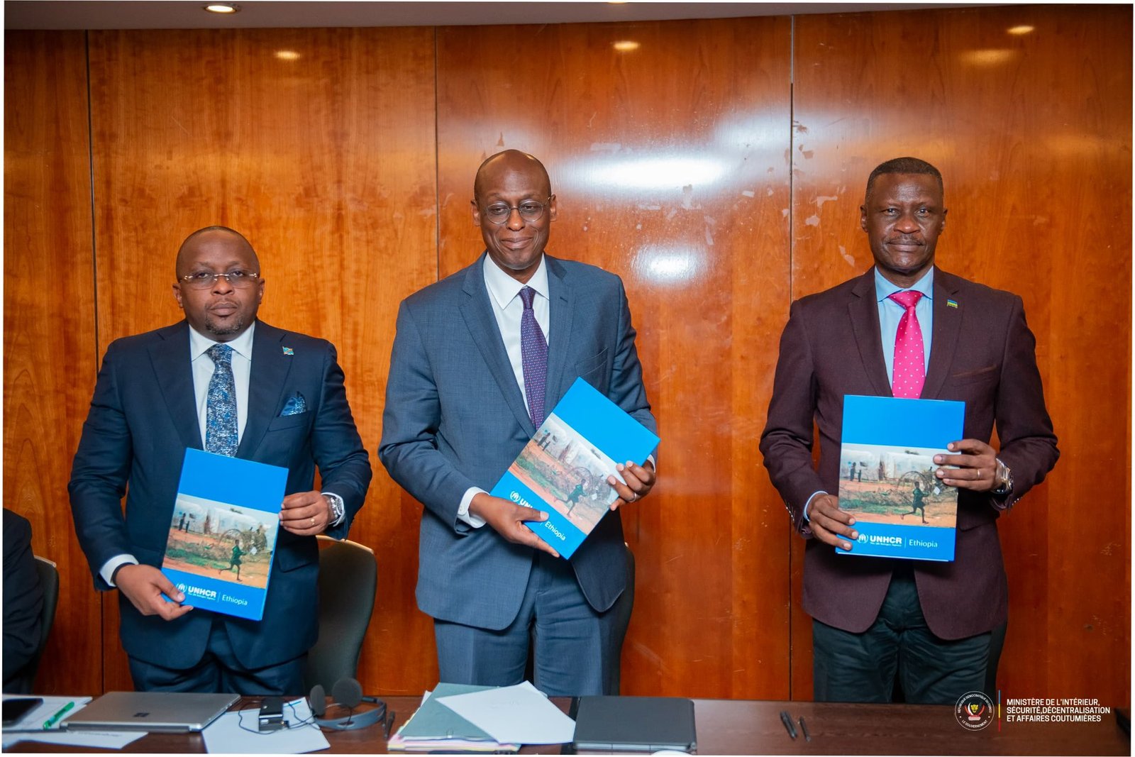 Accord pour le rapatriement des réfugiés : la RDC, le Rwanda et le HCR s’unissent 