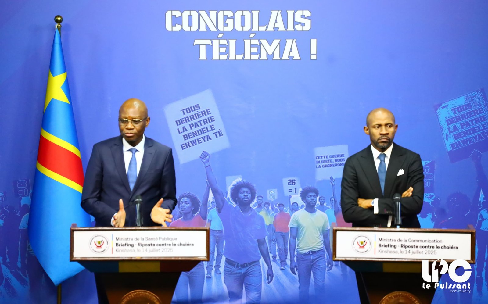 Alerte sanitaire : Mpox en net recul, choléra persiste-Les ministres Kamba et Muyaya font le point