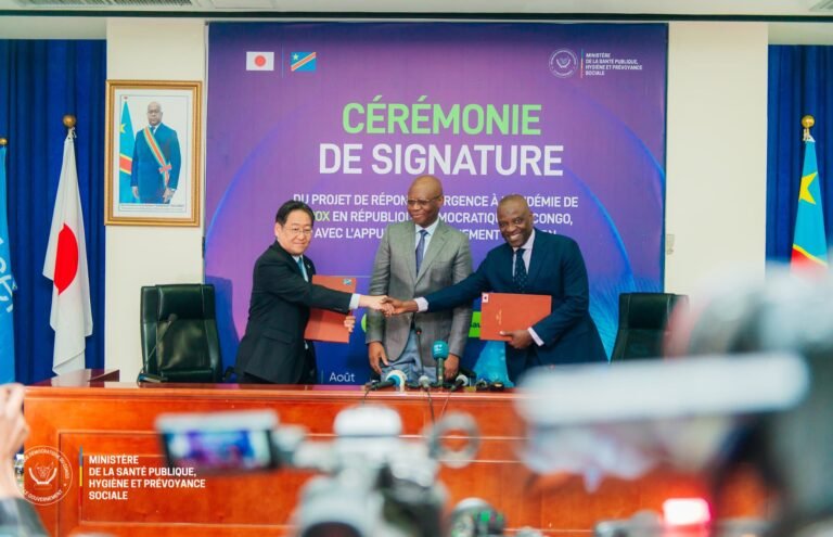 SANTÉ: Lancement d’un projet d’urgence contre l’épidémie de Mpox, financé par le Japon et soutenu par l’UNICEF