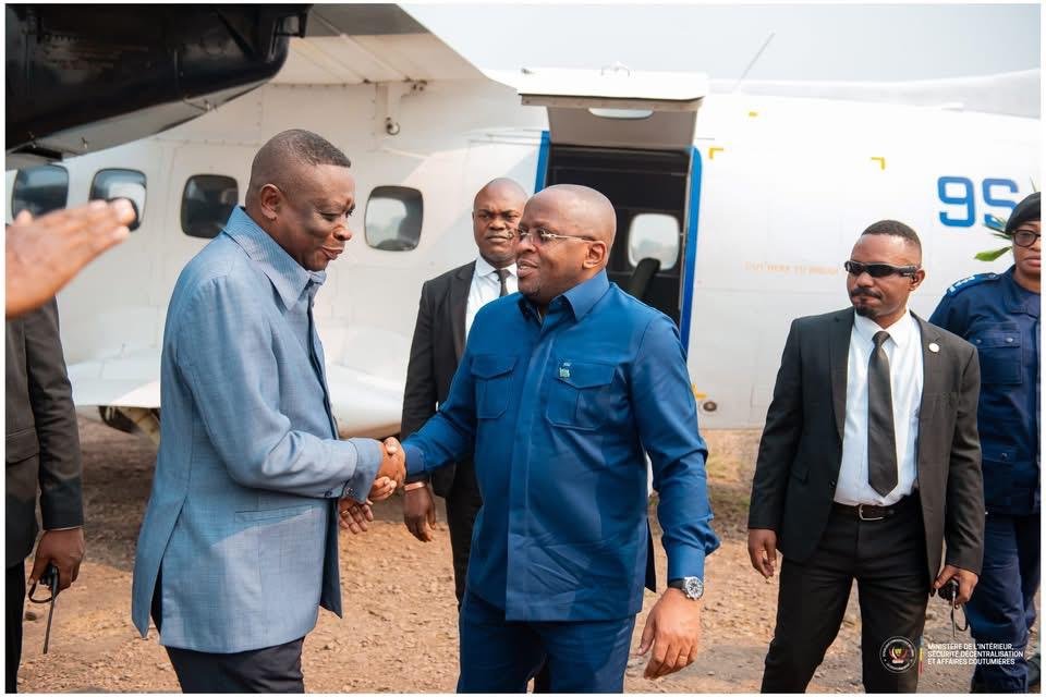 Le Vice-Premier Ministre Shabani Lukoo en mission au Kwilu pour renforcer la sécurité et l’État de droit