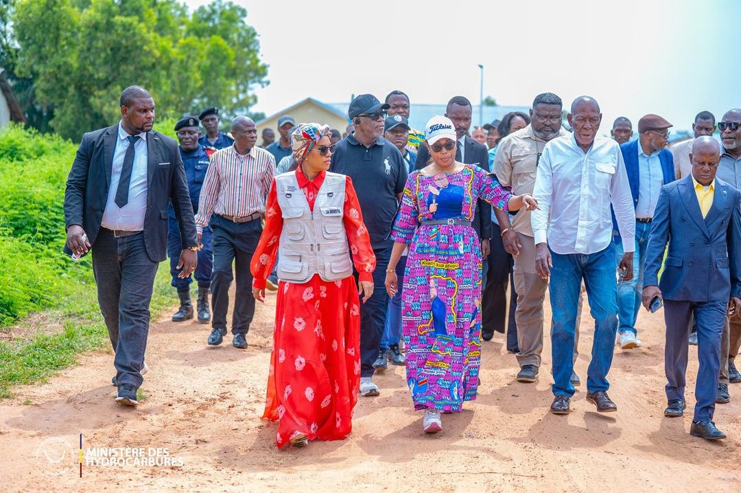 Acacia Bandubola Mbongo et O’Neige N’Sele achèvent une mission terrain au Kasaï Oriental